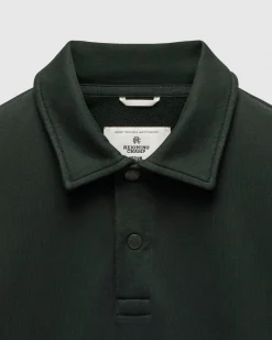 Midweight Terry Rugby Sweatshirt
