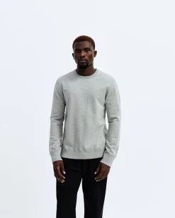 Midweight Terry Slim Crewneck