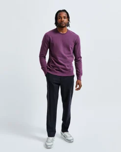 Midweight Terry Slim Crewneck