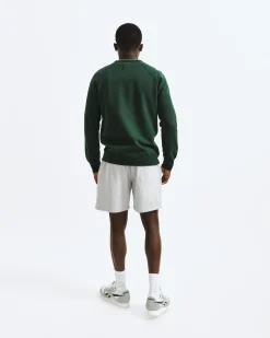 Midweight Terry Slim Crewneck