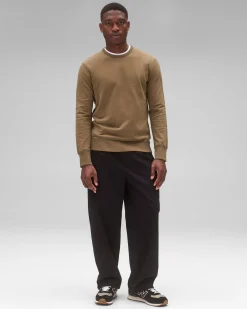 Midweight Terry Slim Crewneck