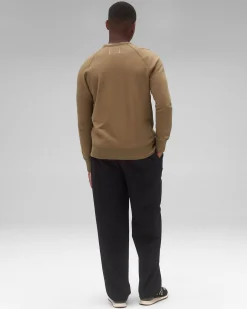 Midweight Terry Slim Crewneck