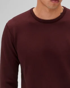 Midweight Terry Slim Crewneck