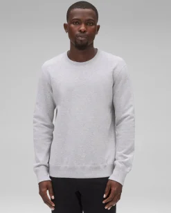 Midweight Terry Slim Crewneck
