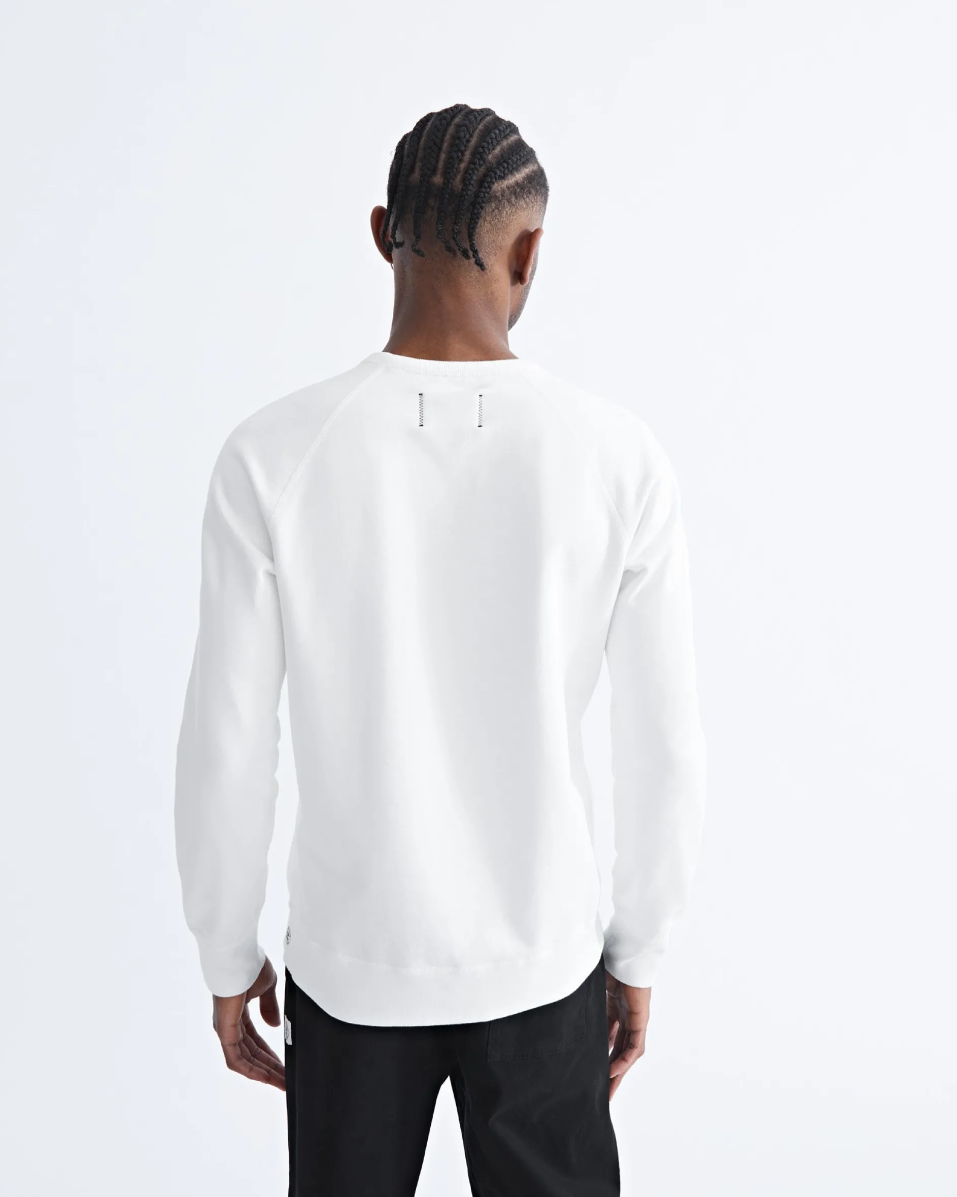 Midweight Terry Slim Crewneck