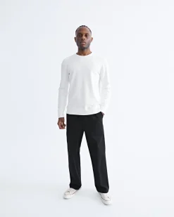 Midweight Terry Slim Crewneck