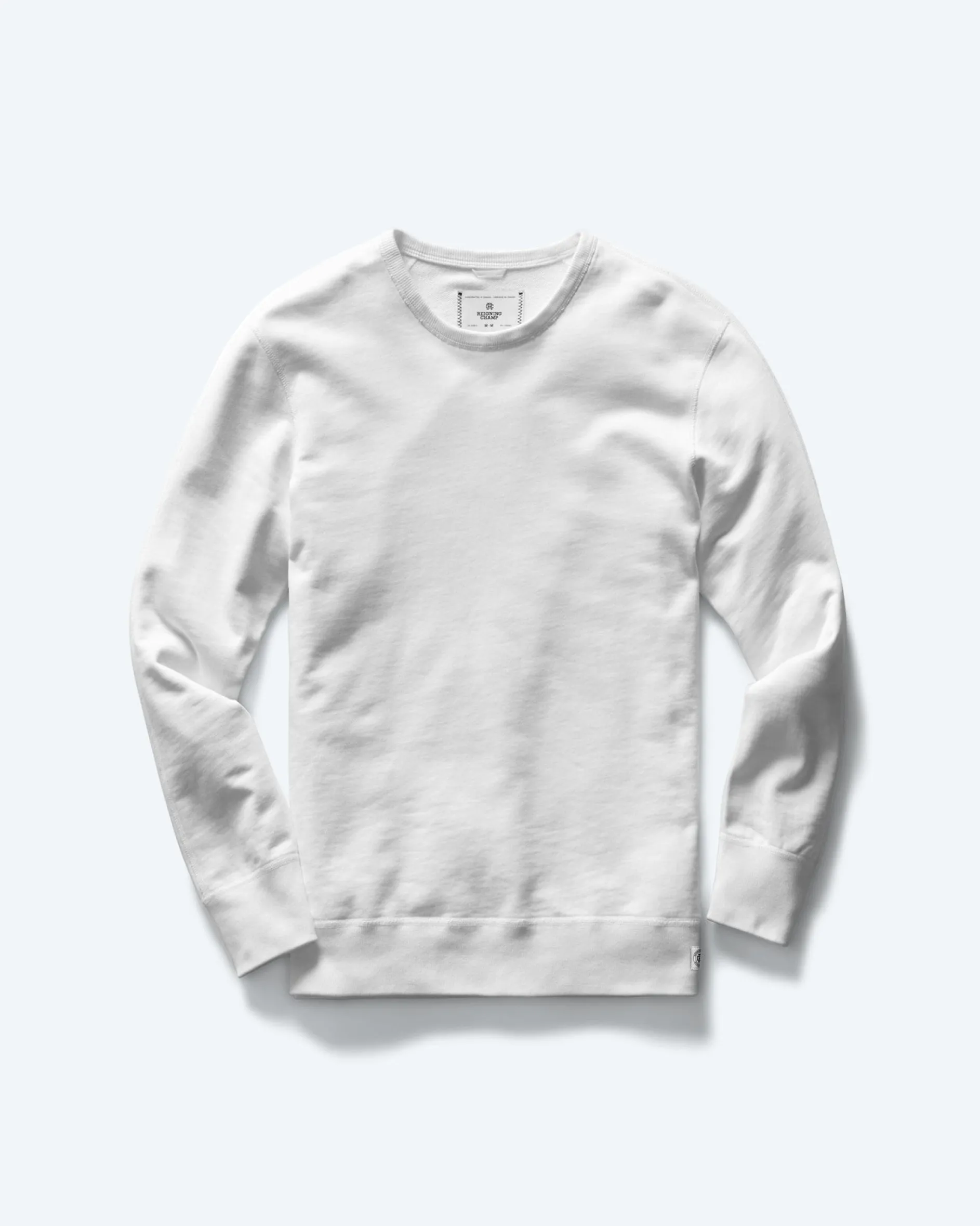 Midweight Terry Slim Crewneck