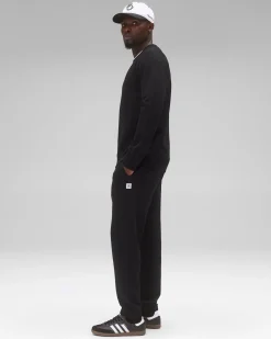 Midweight Terry Slim Crewneck