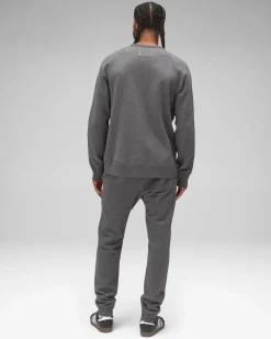 Midweight Terry Slim Crewneck