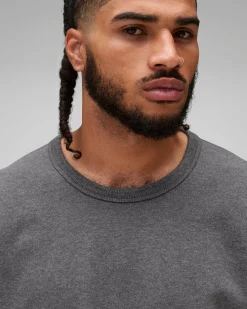 Midweight Terry Slim Crewneck