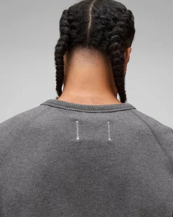 Midweight Terry Slim Crewneck