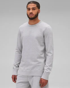 Midweight Terry Slim Crewneck