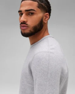 Midweight Terry Slim Crewneck