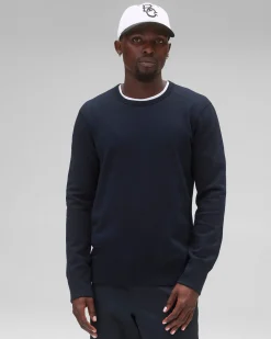 Midweight Terry Slim Crewneck