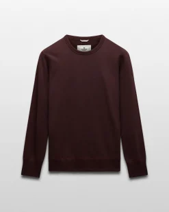 Midweight Terry Slim Crewneck