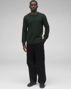 Midweight Terry Slim Crewneck