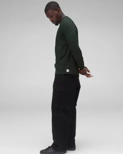 Midweight Terry Slim Crewneck