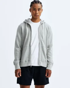 Midweight Terry Slim Zip Hoodie