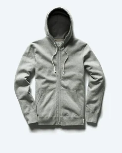 Midweight Terry Slim Zip Hoodie
