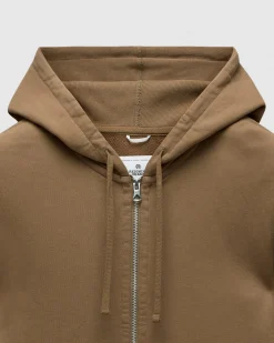 Midweight Terry Slim Zip Hoodie