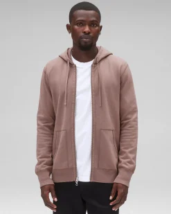 Midweight Terry Slim Zip Hoodie
