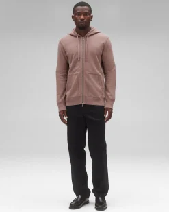 Midweight Terry Slim Zip Hoodie