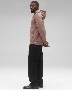 Midweight Terry Slim Zip Hoodie