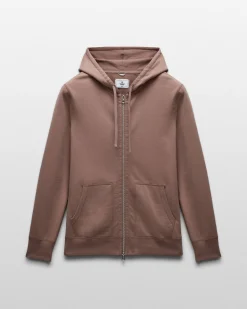 Midweight Terry Slim Zip Hoodie