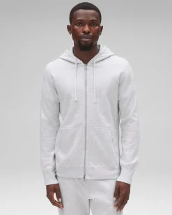 Midweight Terry Slim Zip Hoodie