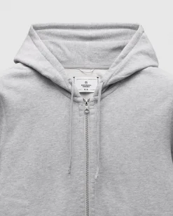Midweight Terry Slim Zip Hoodie