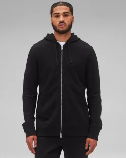 Midweight Terry Slim Zip Hoodie