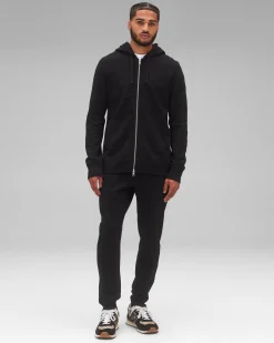 Midweight Terry Slim Zip Hoodie