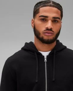 Midweight Terry Slim Zip Hoodie