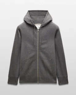 Midweight Terry Slim Zip Hoodie