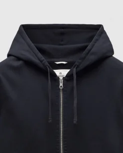 Midweight Terry Slim Zip Hoodie