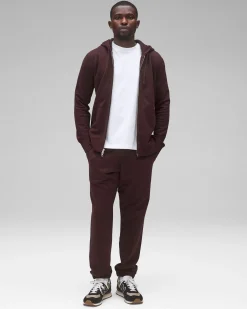 Midweight Terry Slim Zip Hoodie