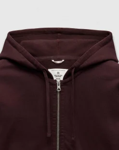 Midweight Terry Slim Zip Hoodie