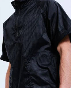 Miura Stretch Grid Nylon Albatross Jacket