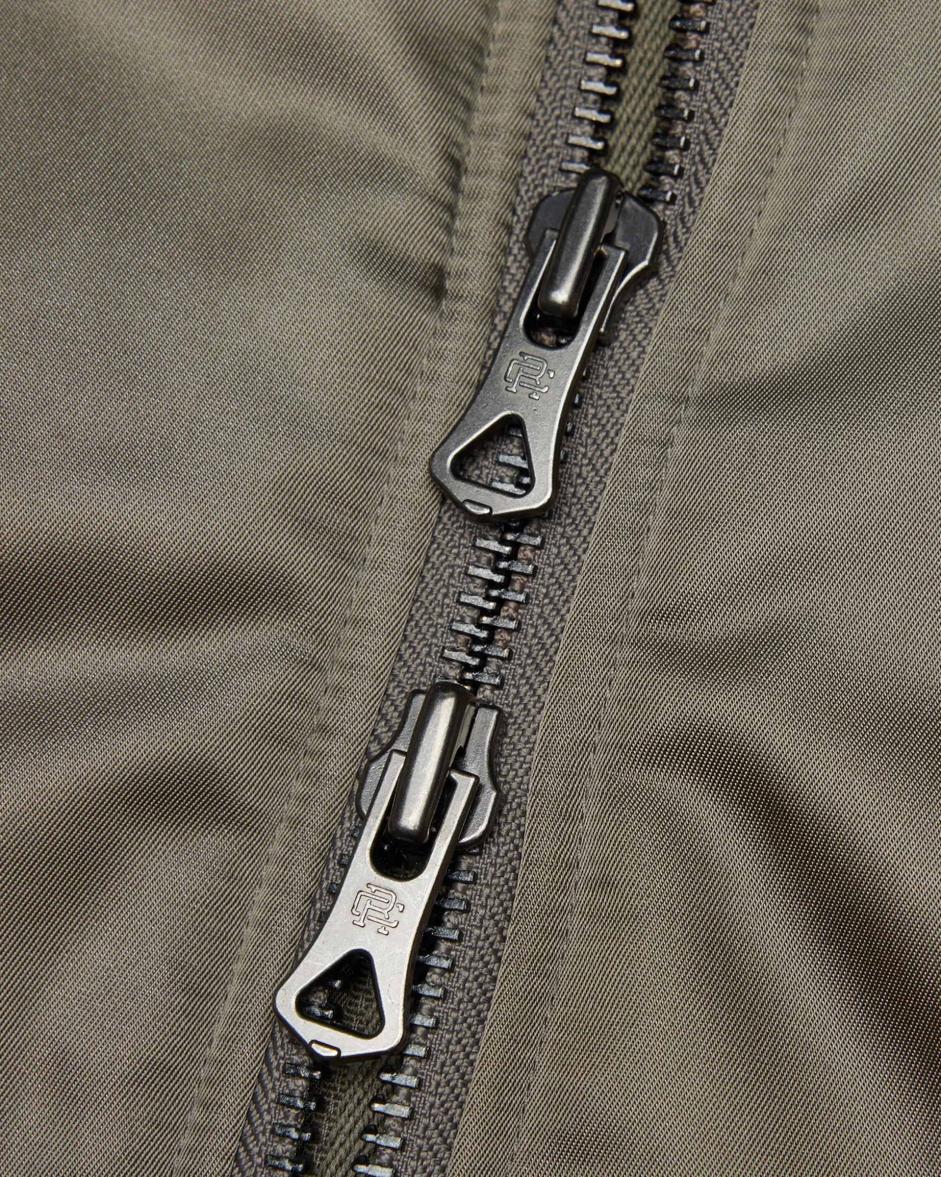 Nylon Twill Crew Jacket