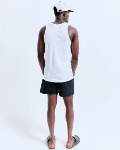Stretch Nylon Utility Swim Short 6