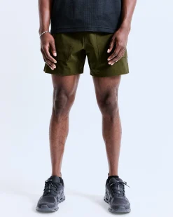 Stretch Nylon Utility Swim Short 6