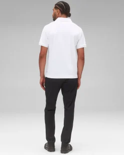 Stretch Warp Knit Slim Coach's Pant