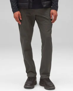 Stretch Warp Knit Slim Coach's Pant