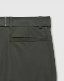 Stretch Warp Knit Slim Coach's Pant