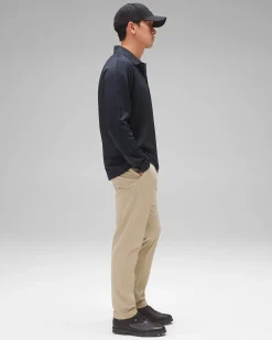 Stretch Warp Knit Slim Coach's Pant