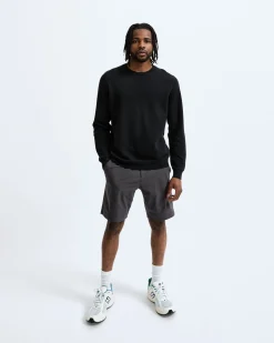 Stretch Warp Knit Standard Coach's Short 9"