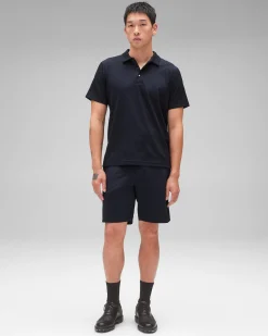 Stretch Warp Knit Standard Coach's Short 9"