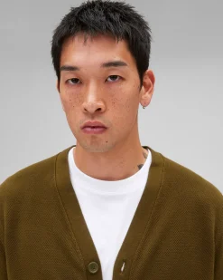 Supima Pique Ace Cardigan
