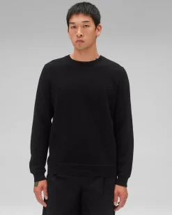 Supima Pique Ace Crewneck