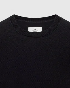 Supima Pique Ace Crewneck